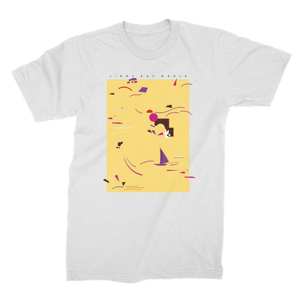 Jimmy Eat World - Pattern T-shirt (White)