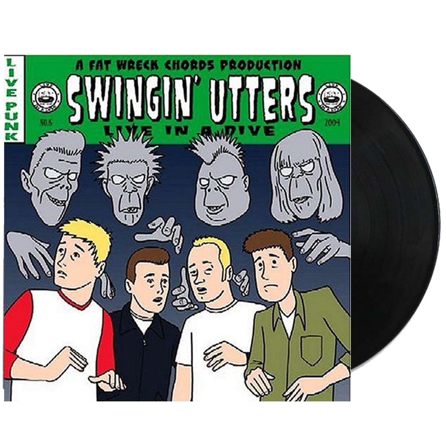 Swingin' Utters - Live In A Dive LP