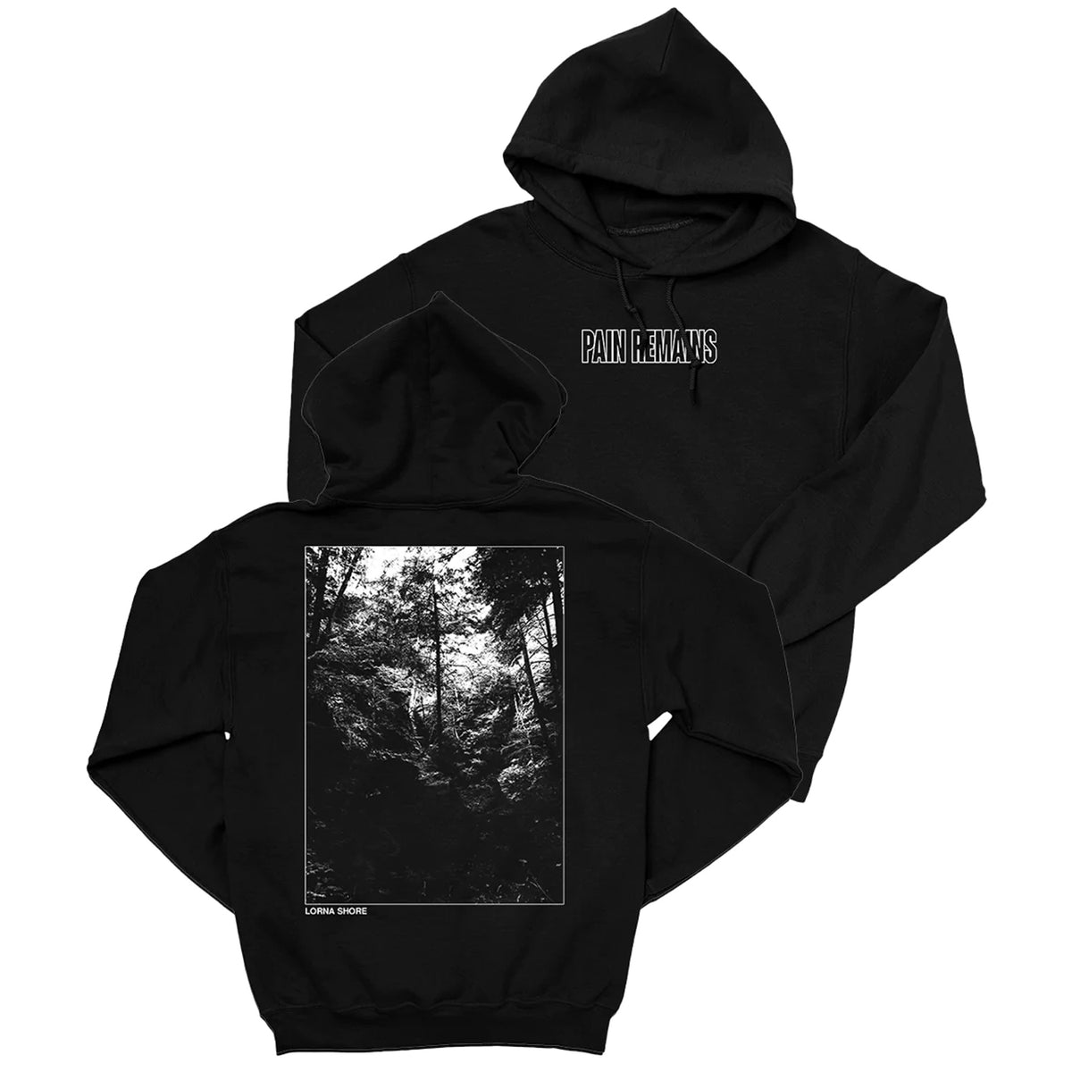 Trees Hoodie (Black)– Artist First