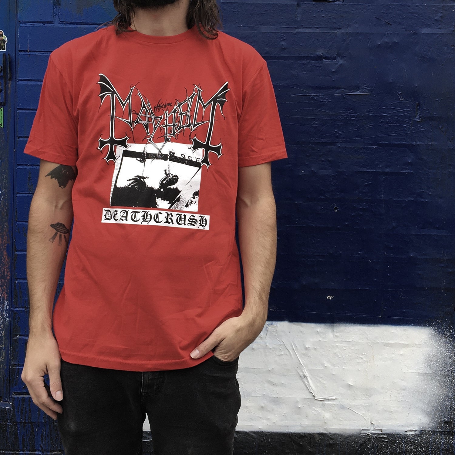 デスクラッシュ Tシャツ (レッド) – Artist First