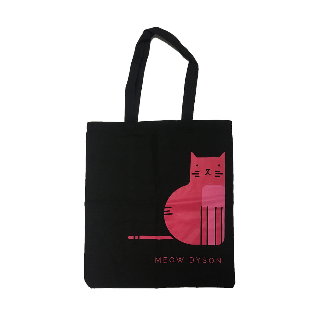 Mia Dyson - Meow Dyson Tote Bag (Black)