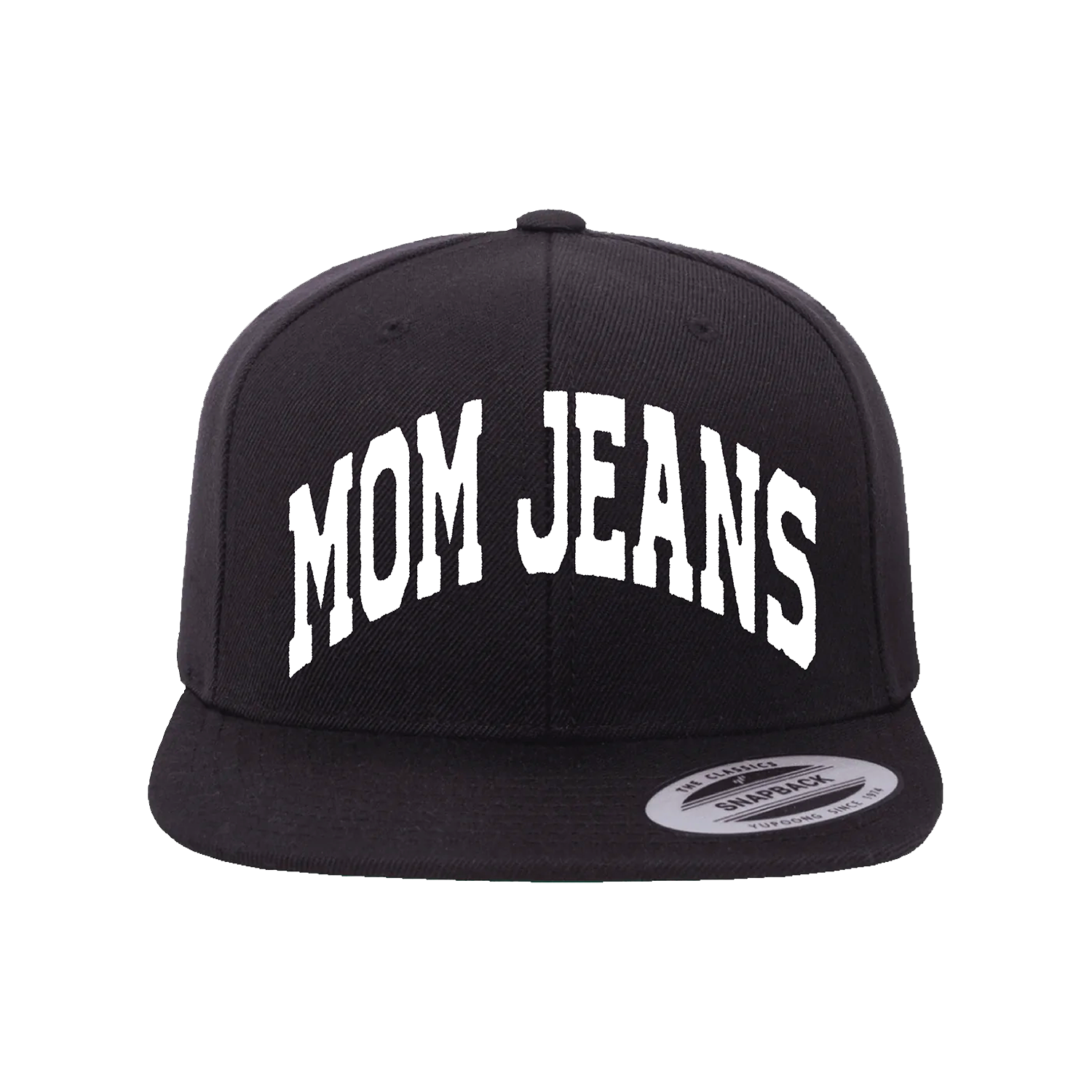 Mom Jeans - Arc Snapback Hat (Black)