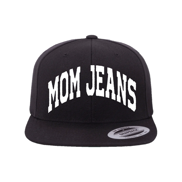 Mom Jeans - Arc Snapback Hat (Black)
