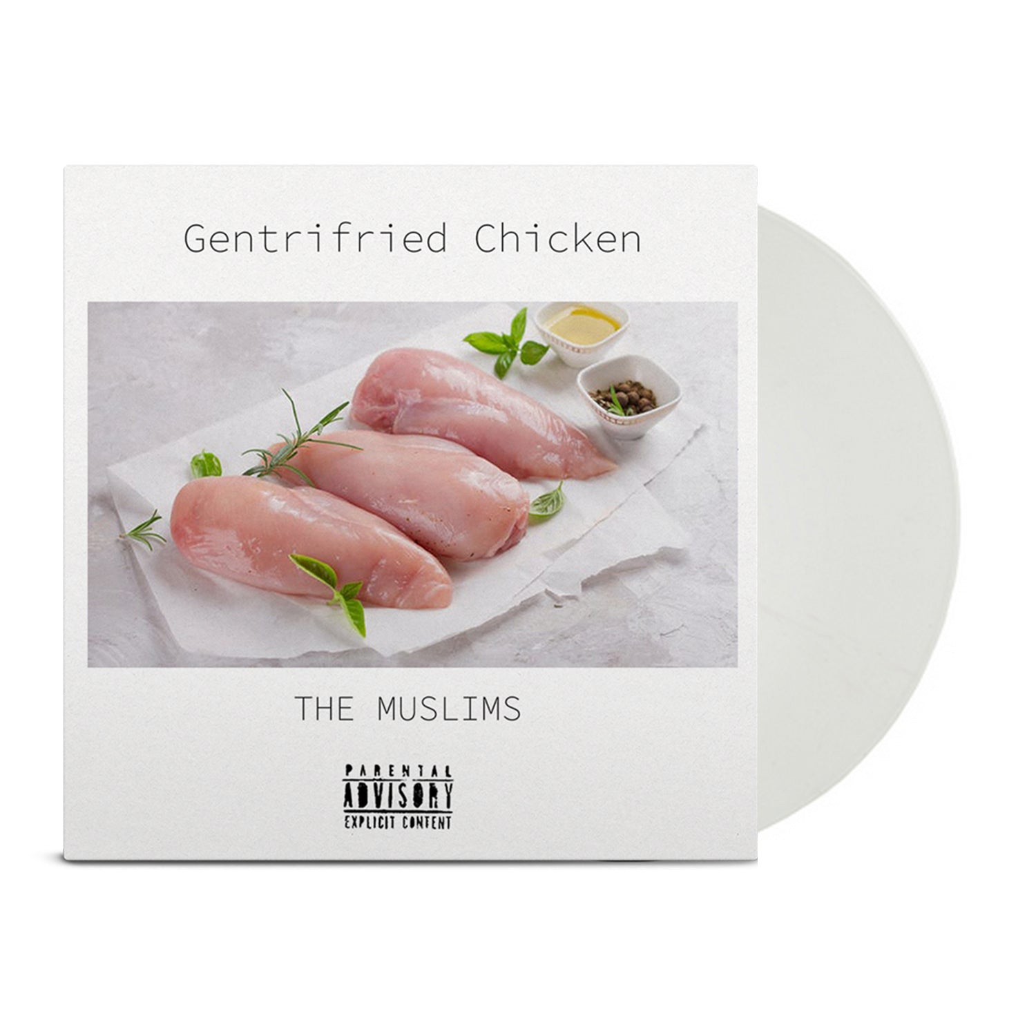 The Muslims - Gentrifried Chicken LP (Gentrifier White)