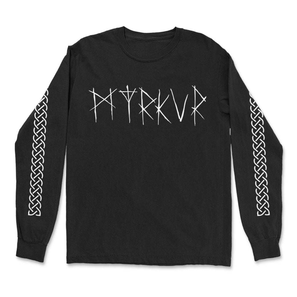 Myrkur - Logo Braid Long Sleeve (Black) 