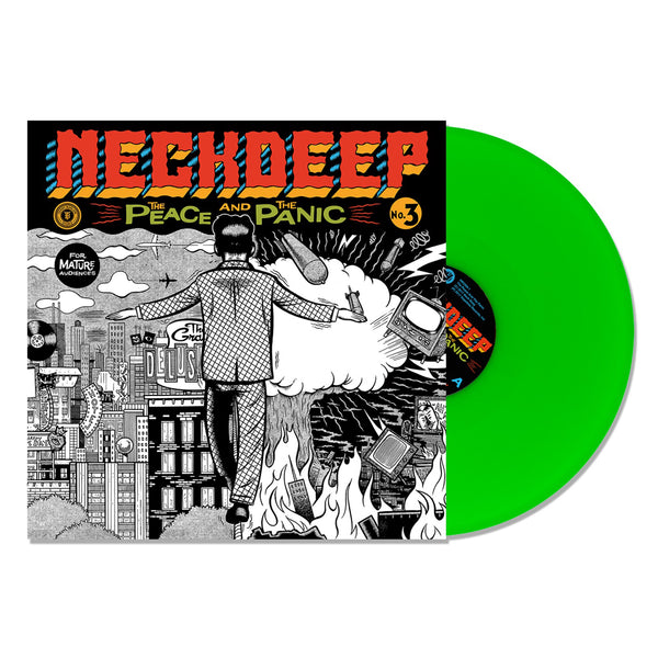 Neck Deep - The Peace and the Panic LP (Neon Green Vinyl)