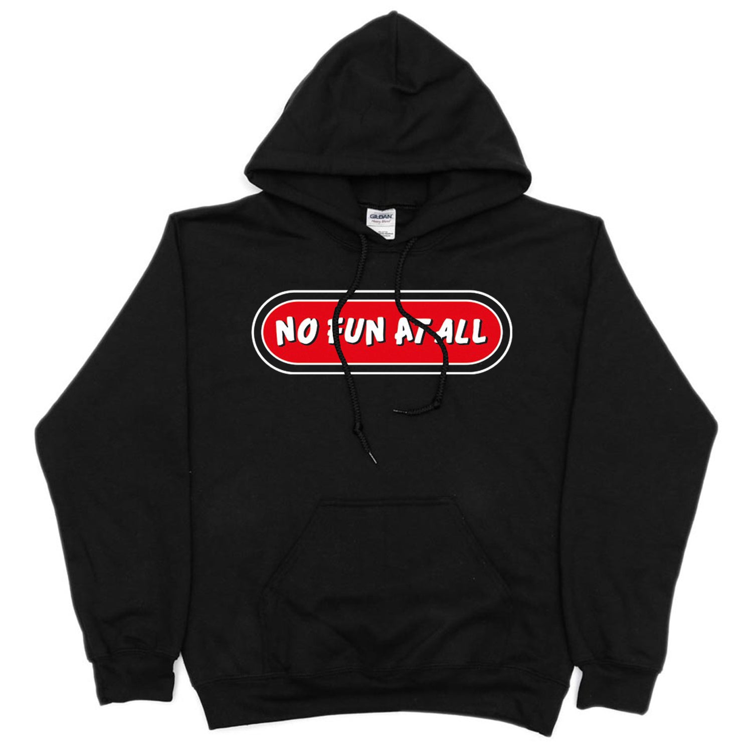 No Fun At All - No Fun At All Logo Hoodie (Black)