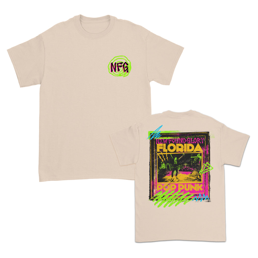 New Found Glory - Pop Punk Live Tee (Natural)