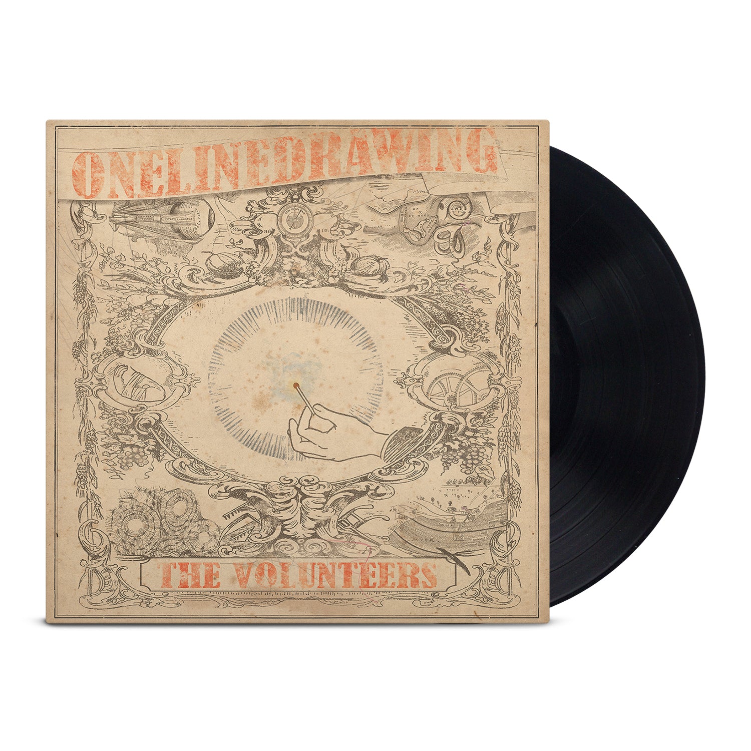 onelinedrawing – The Volunteers LP (Black)