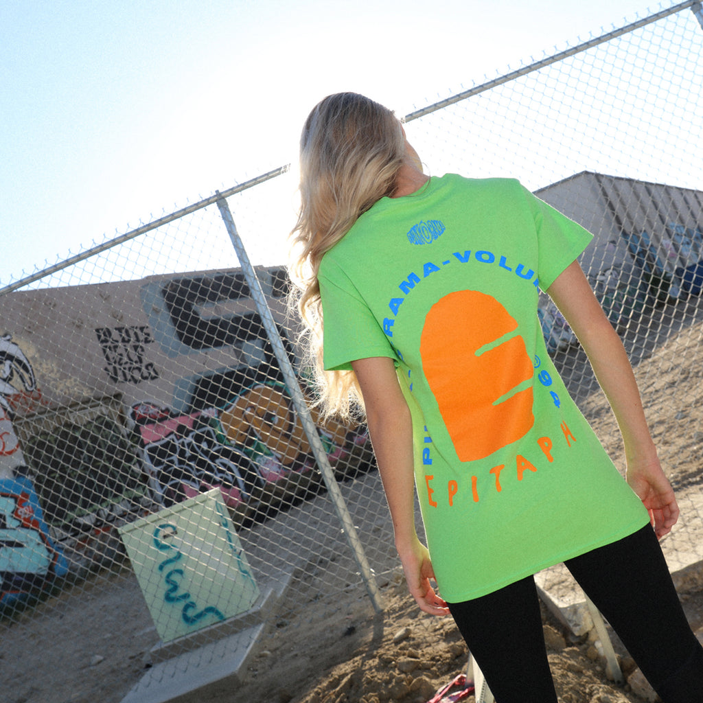 Punk O Rama - Punk O Rama Album Cover Tee (Lime Green)