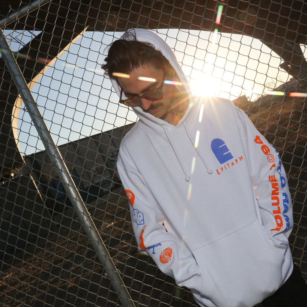 Punk O Rama - Punk O Rama Logo Pullover Hood (White)