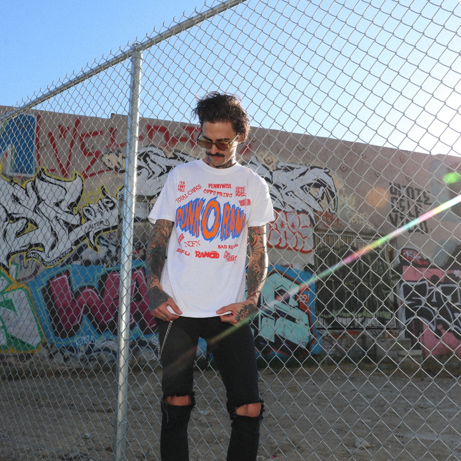 Punk O Rama - Punk O Rama Album Cover Tee (White)