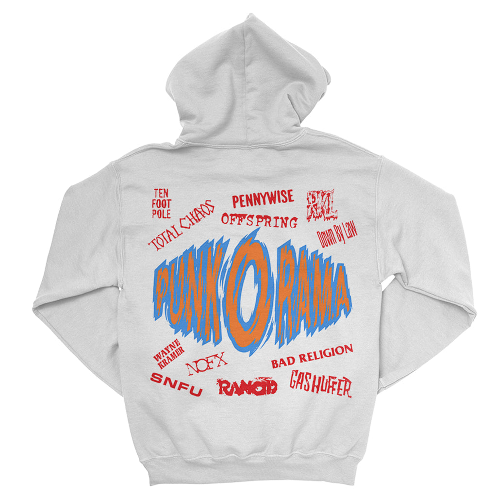 Punk O Rama - Punk O Rama Logo Pullover Hood (White)