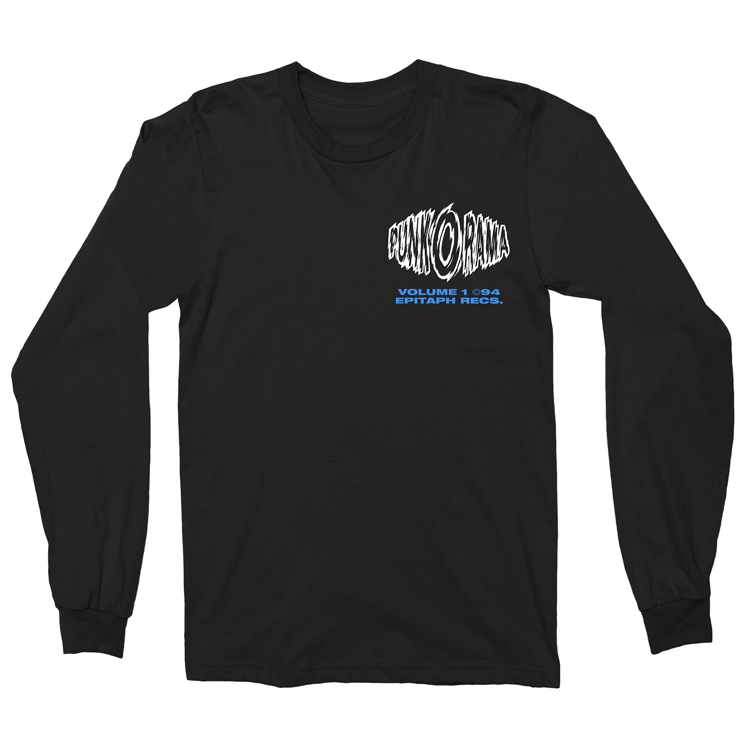 Punk O Rama - Punk O Rama Vol. 1 Band List Longsleeve (Black)