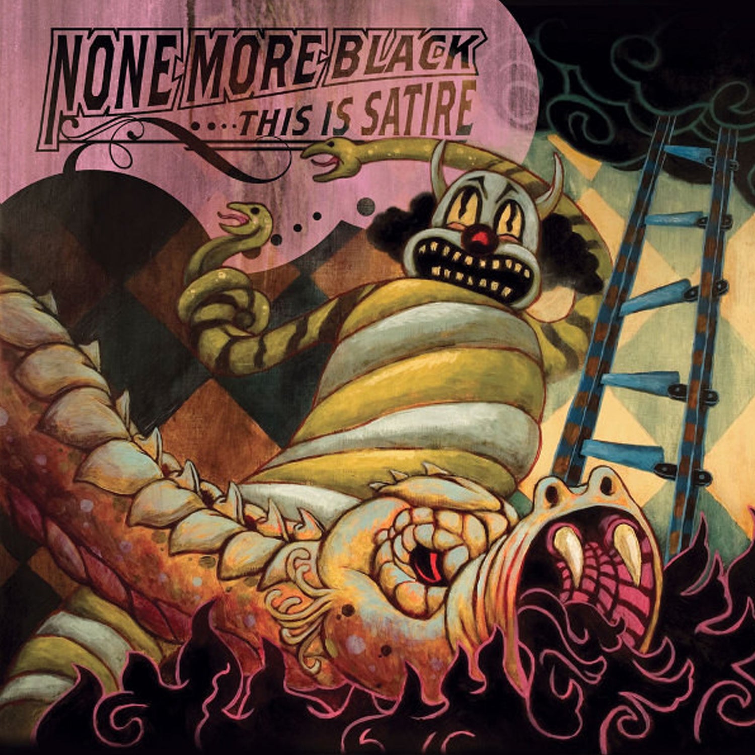 None More Black - This Is Satire CD