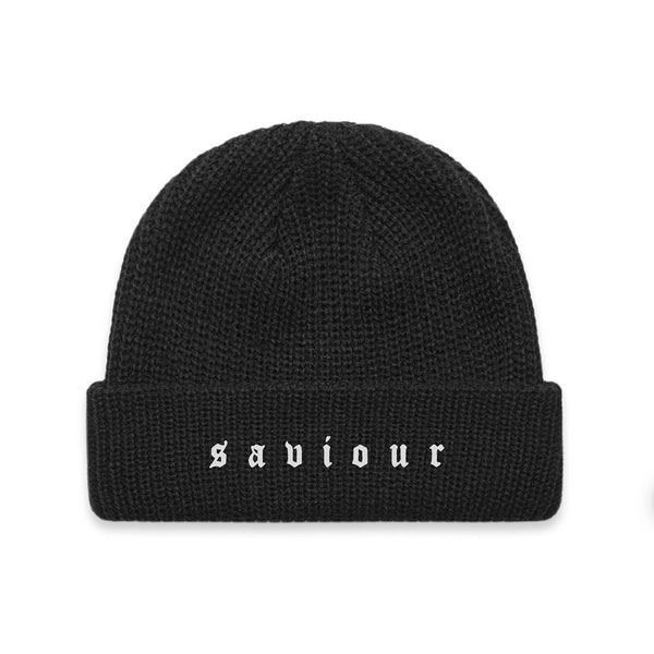 Saviour - Logo Beanie (Black)