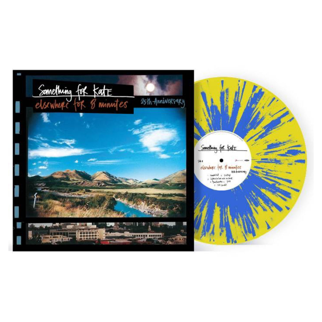 Something For Kate - Elsewhere for 8 Minutes 25th Anniversary LP (Opaque Yellow w/Blue Splatter)