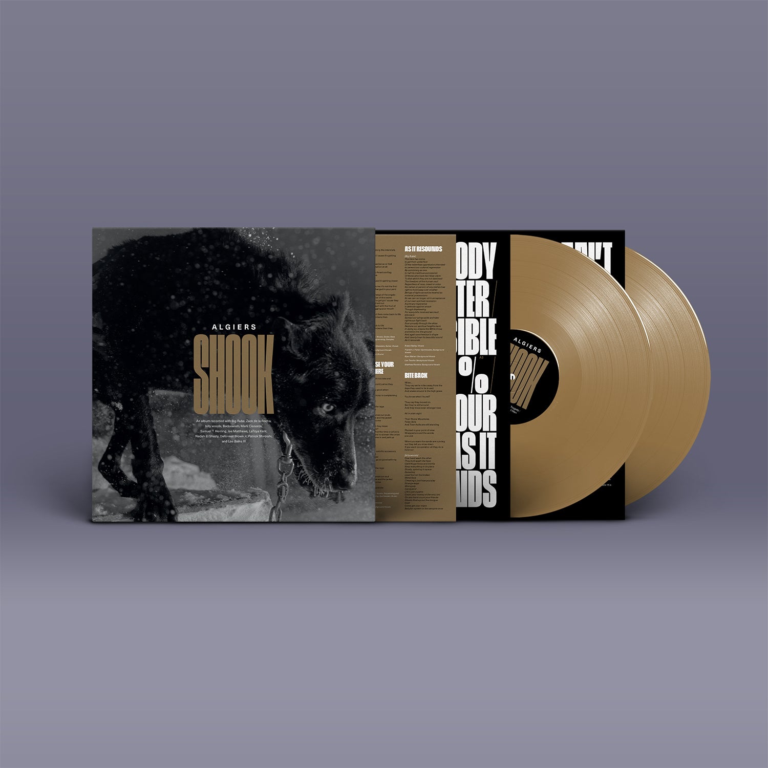 Algiers - Shook 2LP (Gold Vinyl)