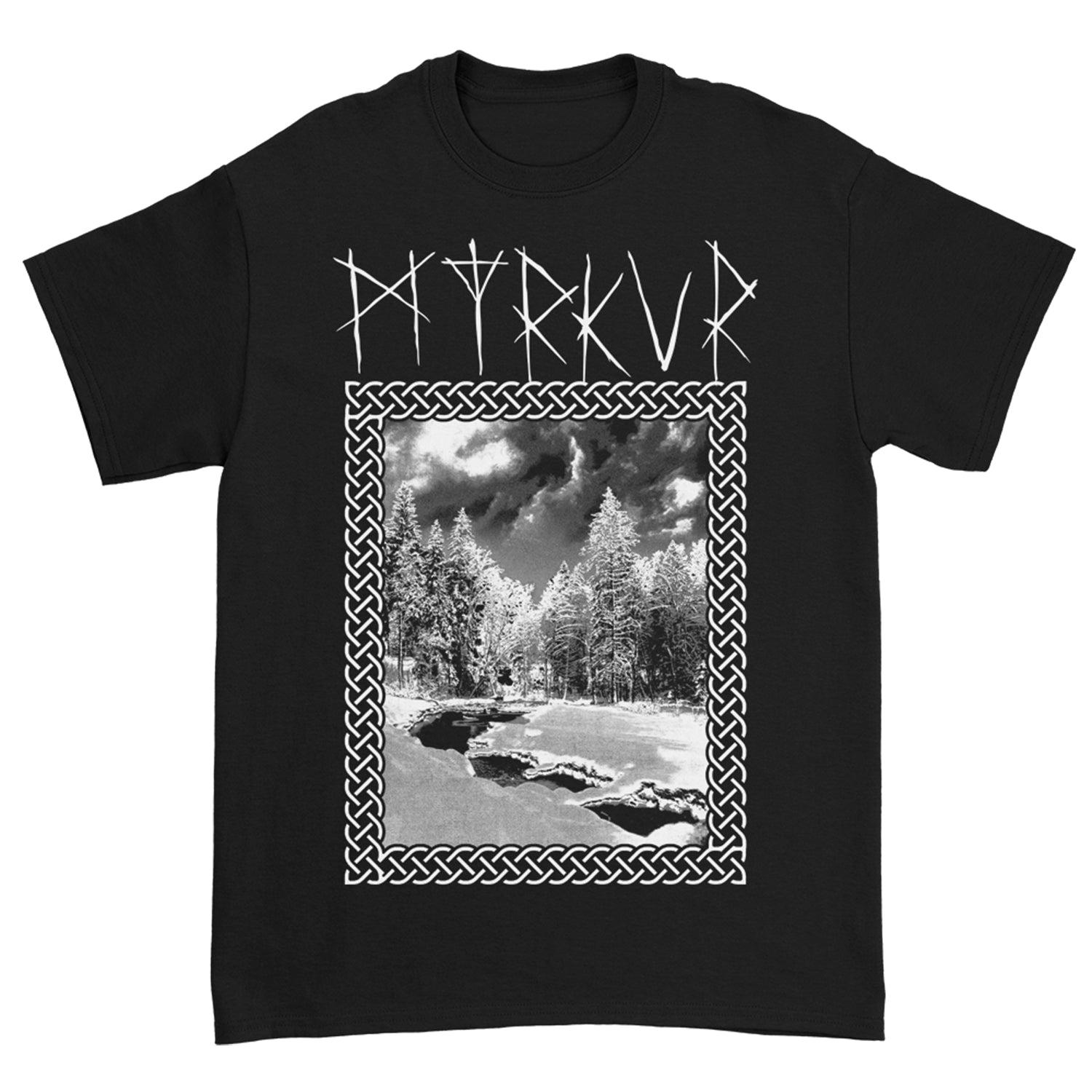 Myrkur - Snowy River Tee (Black)