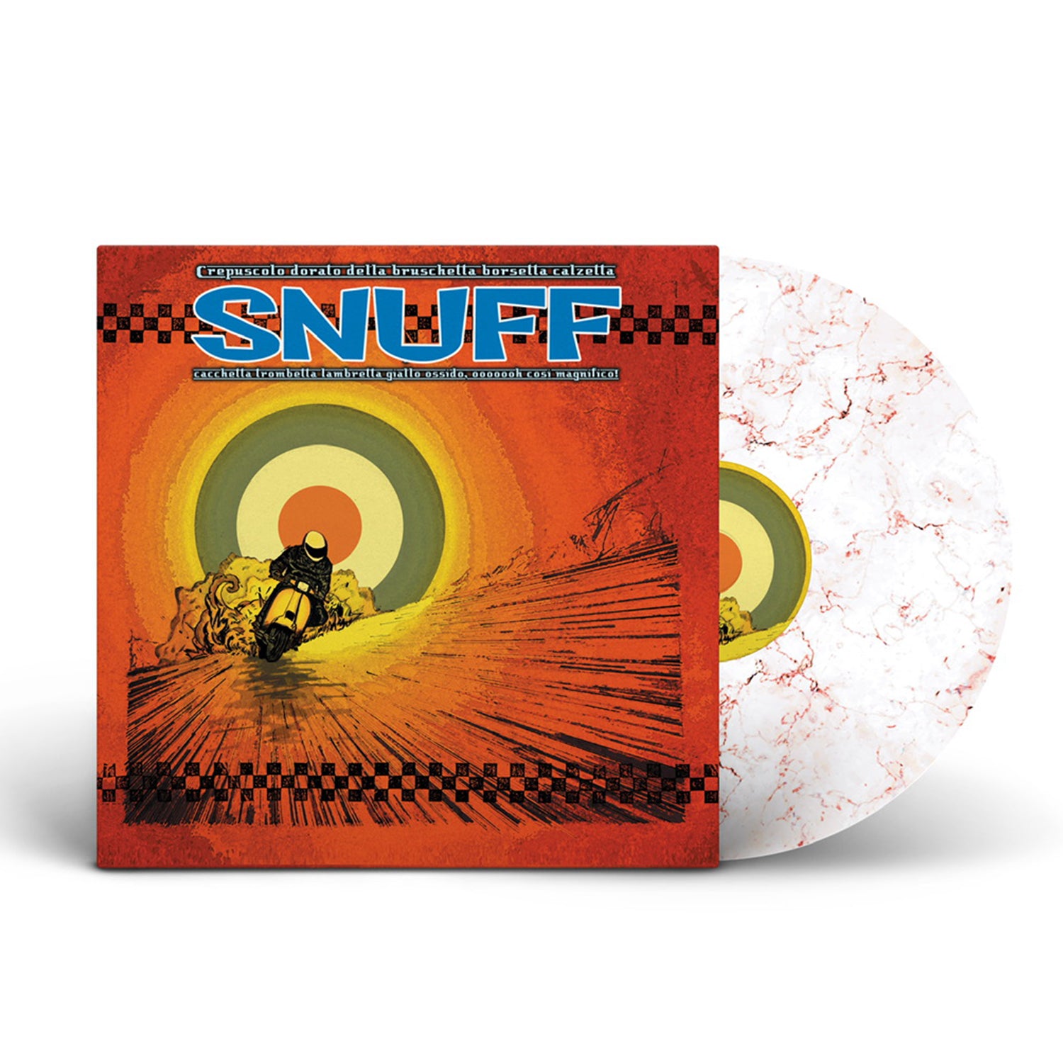 SNUFF - Crepuscolo Dorato Della Bruschetta Borsetta Calzetta Cacchetta Trombetta Lambretta Giallo Ossido, Ooooooh Così Magnifico! LP (Colour)
