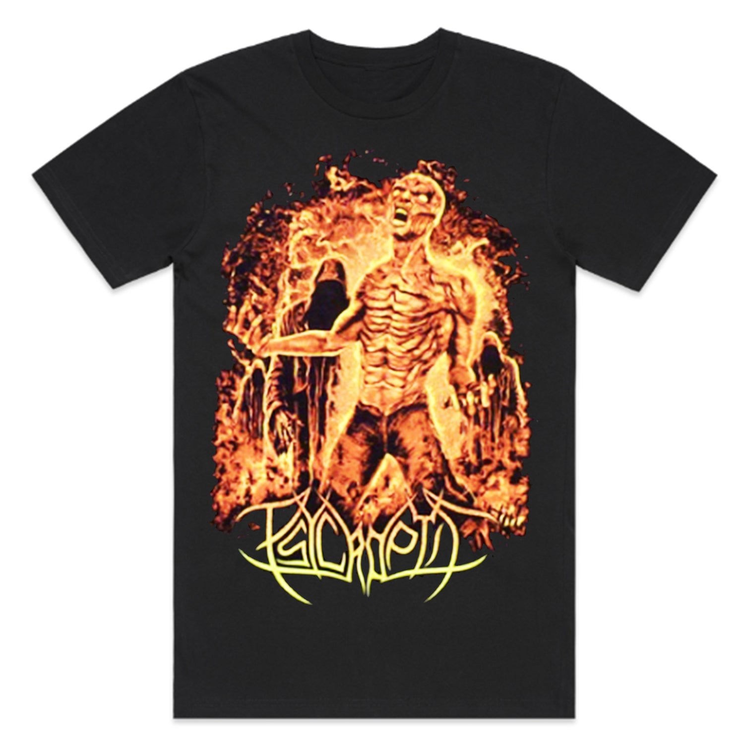 Psycroptic - Burning Man T-Shirt (Black)