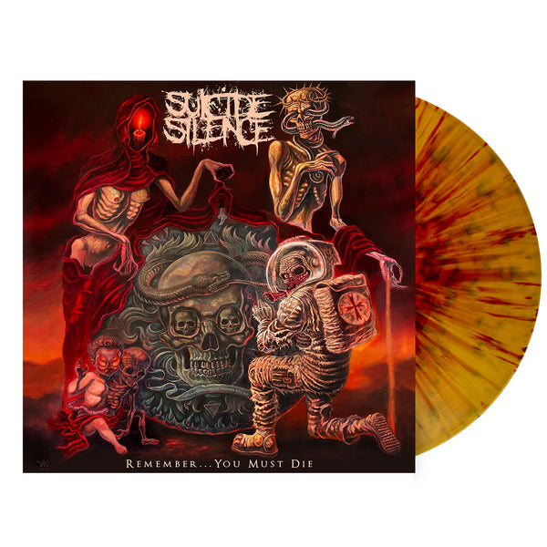 Suicide Silence - Remember… You Must Die LP (Gold/Blood Red Splatter Vinyl)