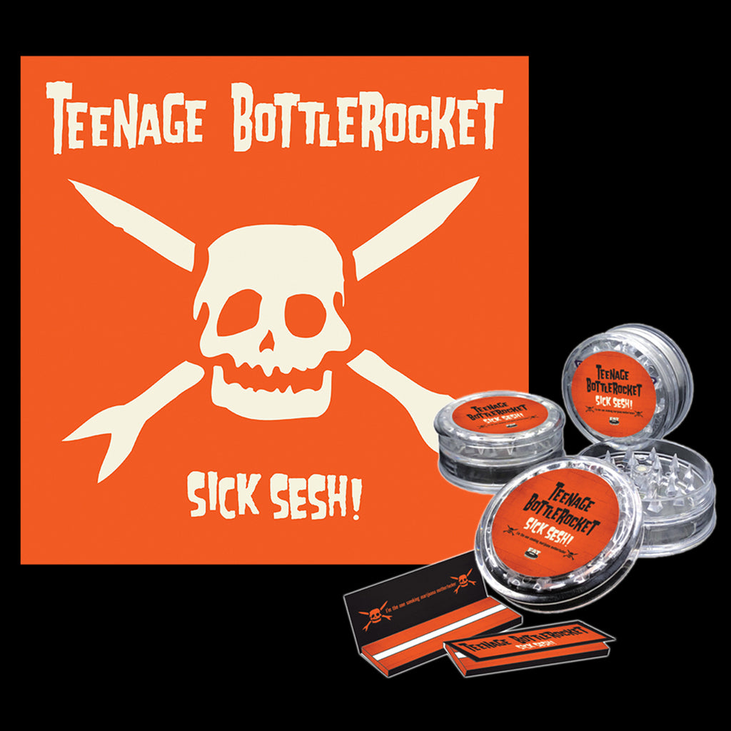 Teenage Bottlerocket - Sick Sesh LP (Colour Vinyl) Bundle