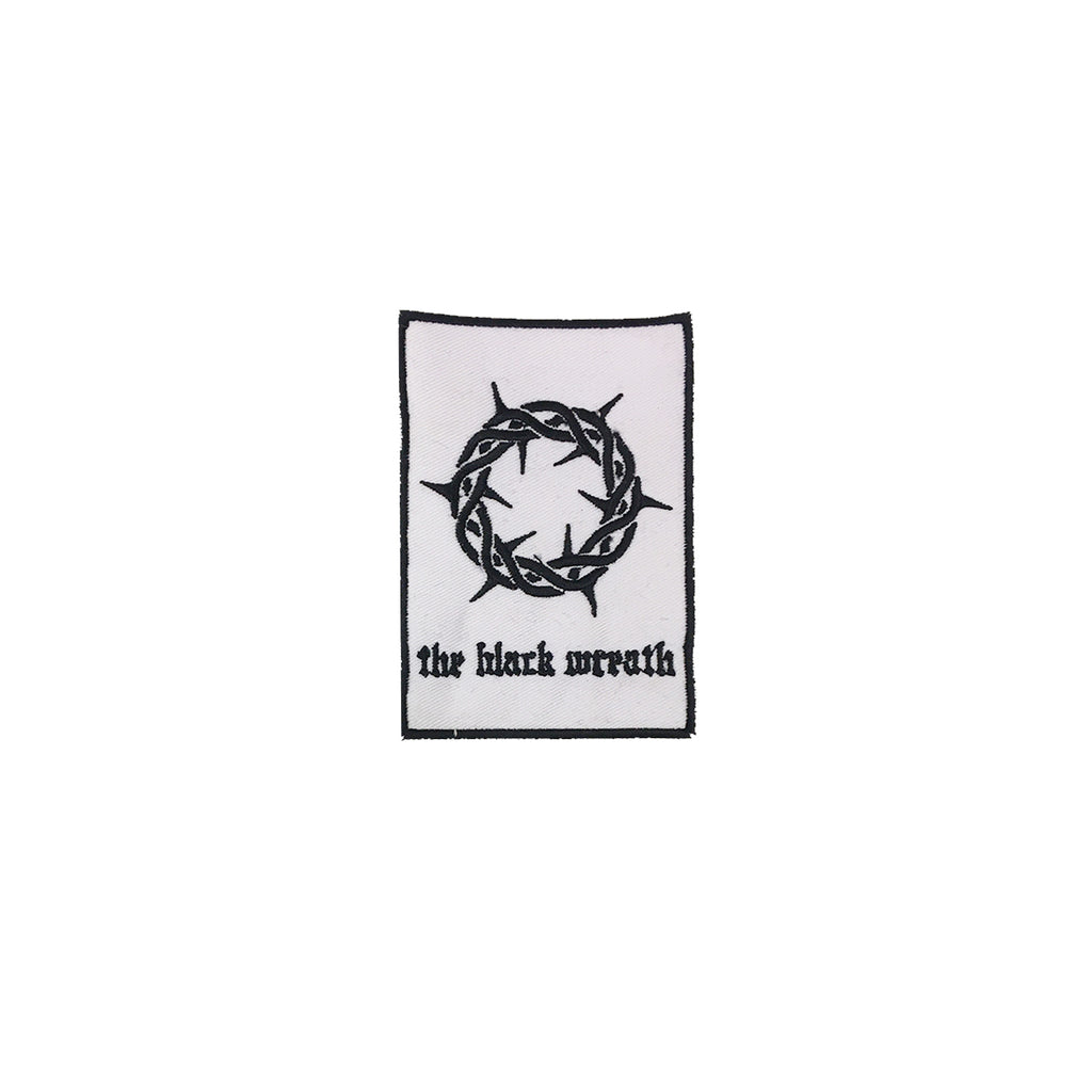 The Black Wreath - Rectangle Logo Patch