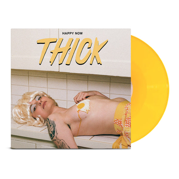 Thick - Happy Now LP (Translucent Yellow)