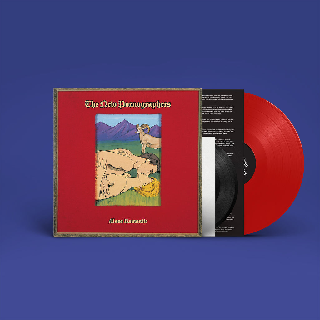 The New Pornographers - Mass Romantic LP (Red) + 7" 