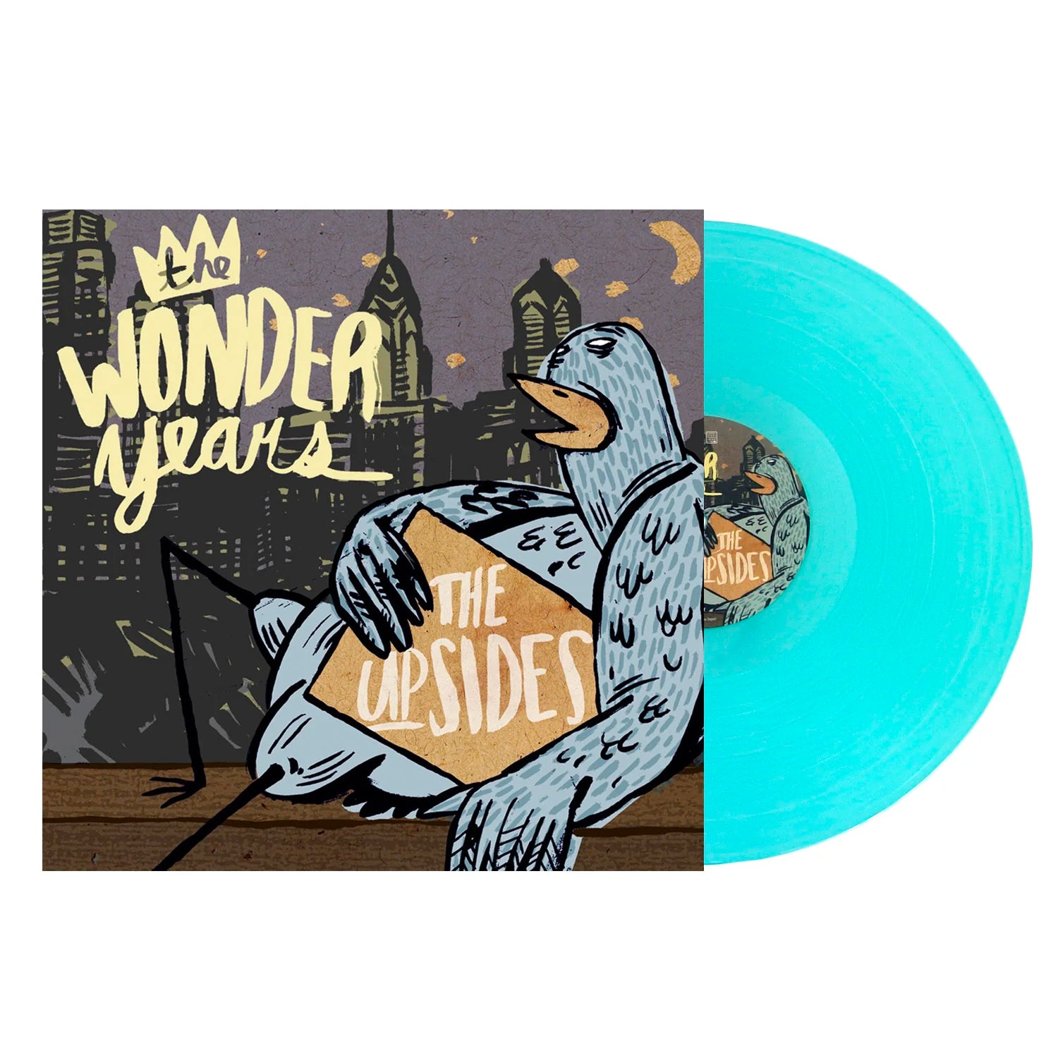 The Wonder Years - The Upsides LP (Transparent Blue Vinyl)