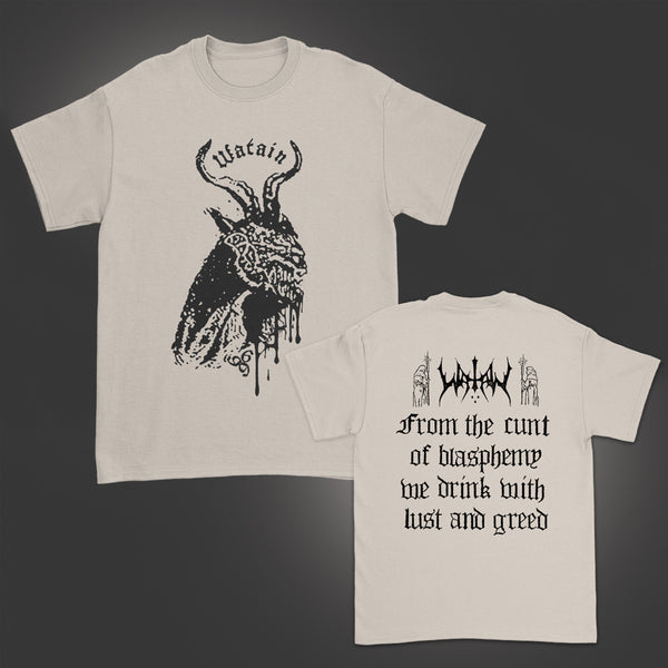 Watain - Lust and Greed T-Shirt (Natural)