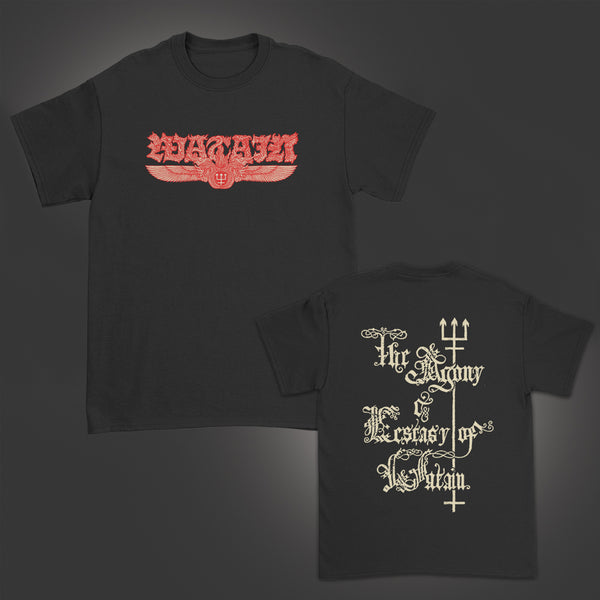 Watain - The Agony & Ecstasy New Logo T-Shirt (Black)
